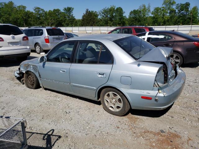 Photo 2 from auction – 2005 HYUNDAI ACCENT GL with VIN KMHCG45C05U632561