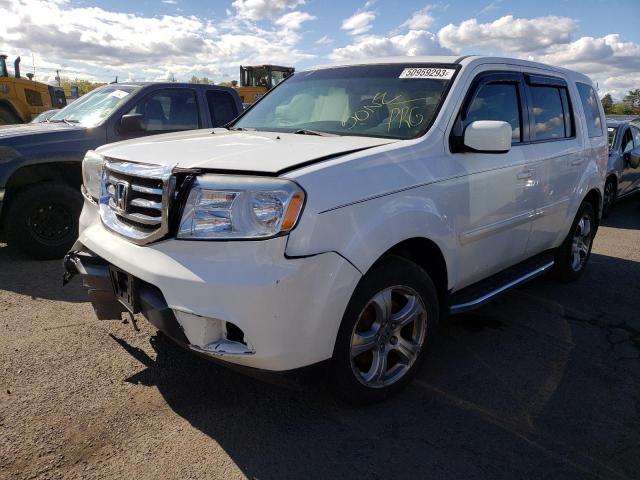HONDA PILOT EXL 2013 with VIN 5FNYF4H51DB028373 - Photo from auction