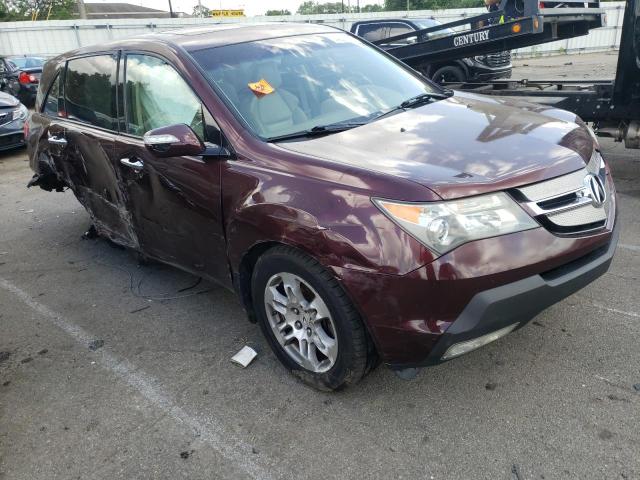 Photo 4 from auction – 2007 ACURA MDX TECHNO with VIN 2HNYD28407H551569