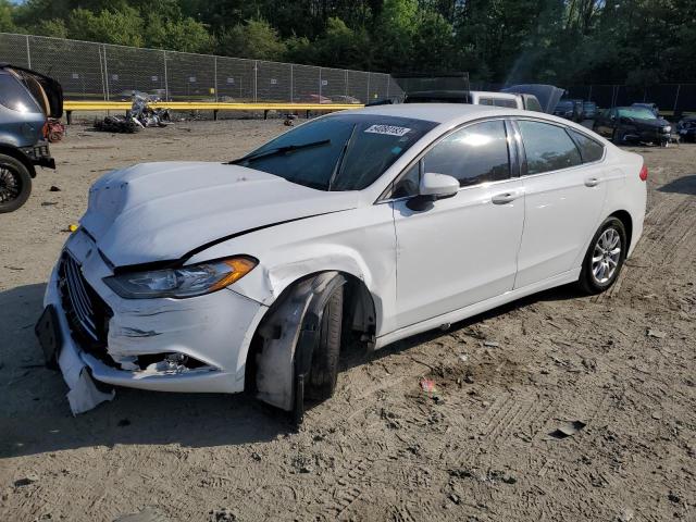 FORD FUSION S 2017 con VIN 3FA6P0G72HR318924 - Foto de la subasta