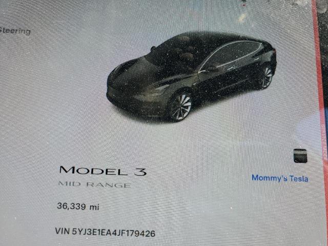 Photo 9 from auction – 2018 TESLA MODEL 3 with VIN 5YJ3E1EA4JF179426