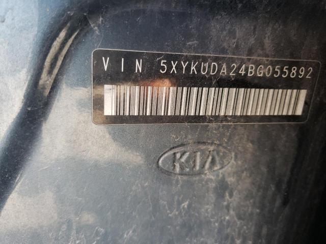 Photo 14 from auction – 2011 KIA SORENTO EX with VIN 5XYKUDA24BG055892