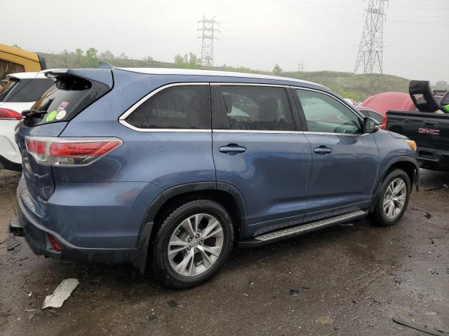 Photo 3 from auction – 2014 TOYOTA HIGHLANDER with VIN 5TDJKRFH6ES024971