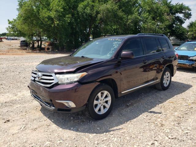 TOYOTA HIGHLANDER 2013 with VIN 5TDZK3EH4DS100106 - Photo from auction
