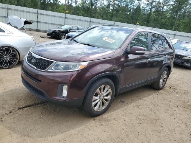 KIA SORENTO EX 2015 with VIN 5XYKU4A76FG597321 - Photo from auction