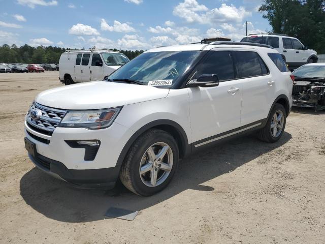 FORD EXPLORER X 2018 with VIN 1FM5K7D83JGC62950 - Photo from auction