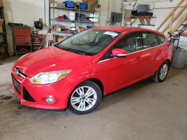 FORD FOCUS SEL 2012 with VIN 1FAHP3M23CL301849 - Photo from auction