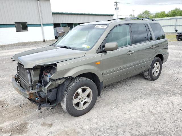HONDA PILOT EXL 2007 with VIN 2HKYF185X7H504026 - Photo from auction