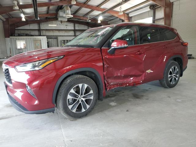 Photo 1 from auction – 2021 TOYOTA HIGHLANDER with VIN 5TDGZRBH0MS542567