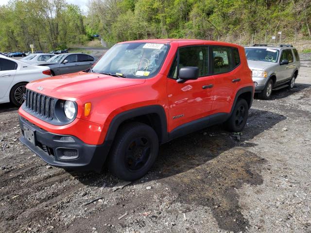 JEEP RENEGADE S 2015 مع رقم تعريف المركبة ZACCJBAT1FPB34033 - صورة من المزاد