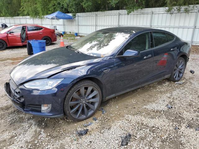 TESLA MODEL S 2014 with VIN 5YJSA1H15EFP52889 - Photo from auction