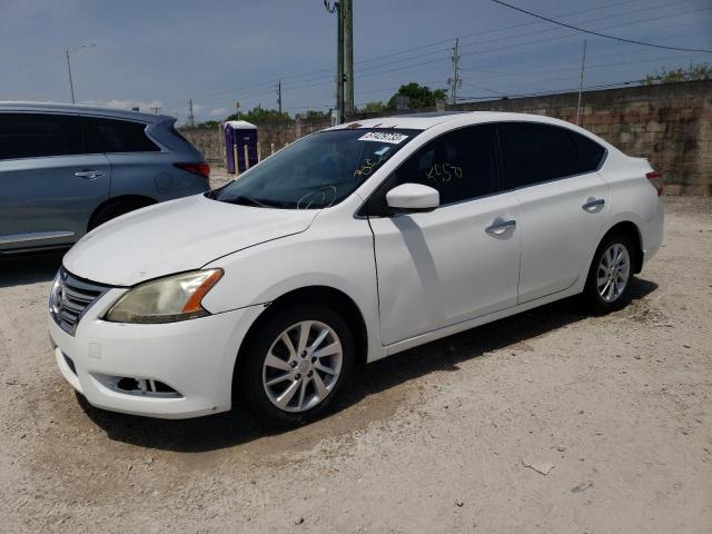 NISSAN SENTRA S 2015 with VIN 3N1AB7AP2FY353280 - Photo from auction