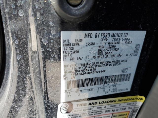 Photo 14 from auction – 2010 FORD EXPEDITION with VIN 1FMJU2A50AEB21447