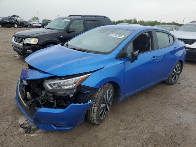 NISSAN VERSA SR 2021 with VIN 3N1CN8FV9ML926182 - Photo from auction