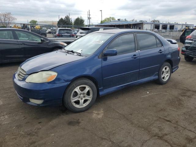 TOYOTA COROLLA CE 2004 with VIN 2T1BR38E04C311987 - Photo from auction