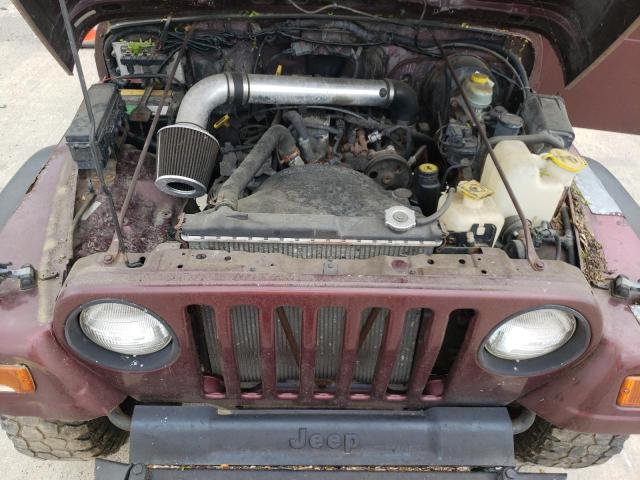 Photo 12 from auction – 2001 JEEP WRANGLER / with VIN 1J4FA29P01P306752