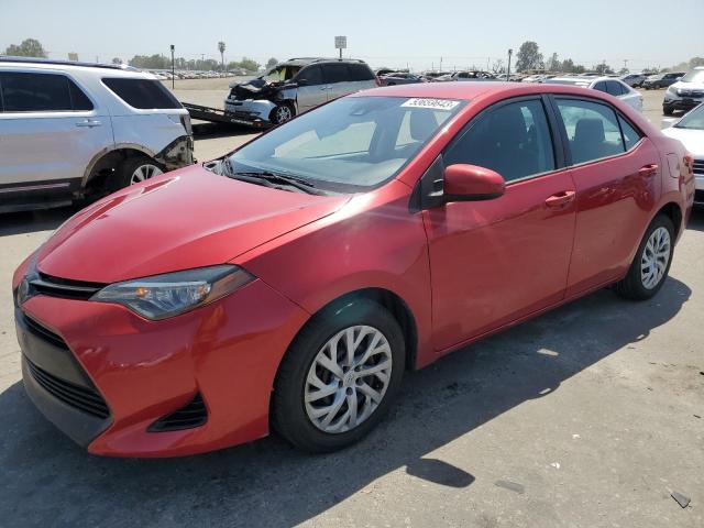 TOYOTA COROLLA L 2018 with VIN 2T1BURHE3JC066681 - Photo from auction