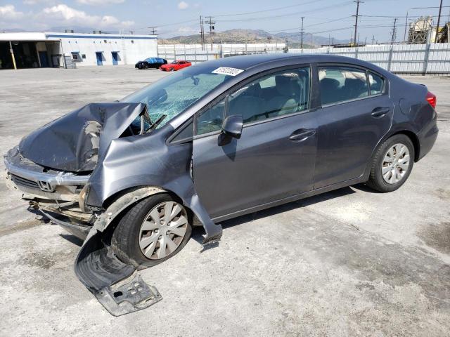 HONDA CIVIC LX 2012 with VIN 19XFB2F56CE349677 - Photo from auction