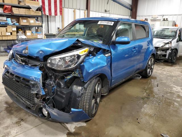 KIA SOUL + 2016 with VIN KNDJP3A53G7346248 - Photo from auction
