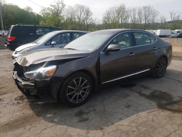 KIA CADENZA PR 2014 with VIN KNALN4D79E5139810 - Photo from auction