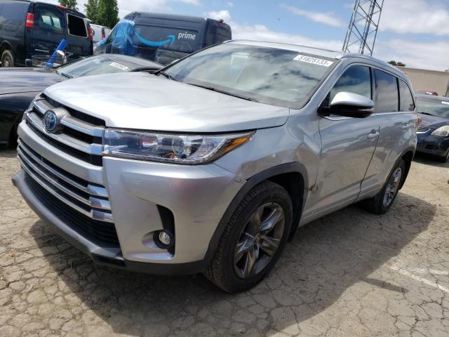 TOYOTA HIGHLANDER 2019 with VIN 5TDDGRFH9KS069137 - Photo from auction