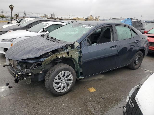 TOYOTA COROLLA L 2018 with VIN 5YFBURHE6JP786282 - Photo from auction