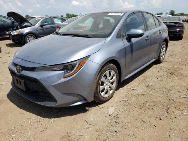 TOYOTA COROLLA LE 2021 with VIN 5YFEPMAE4MP234446 - Photo from auction