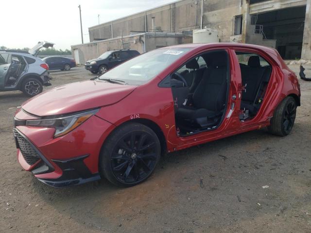 Photo 1 from auction – 2021 TOYOTA COROLLA SE with VIN JTND4MBE6M3105826