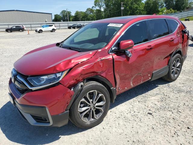 HONDA CR-V EXL 2022 with VIN 7FARW2H84NE045225 - Photo from auction
