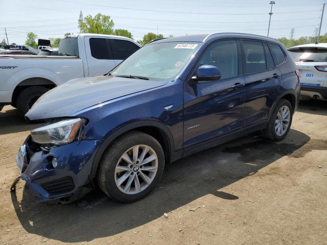BMW X3 XDRIVE2 2015 with VIN 5UXWY3C54F0E96197 - Photo from auction