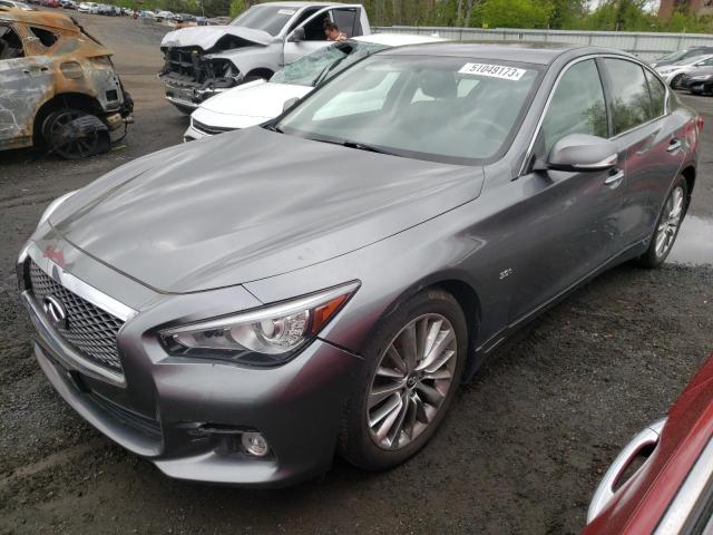 INFINITI Q50 PREMIU 2017 with VIN JN1EV7AR6HM837498 - Photo from auction