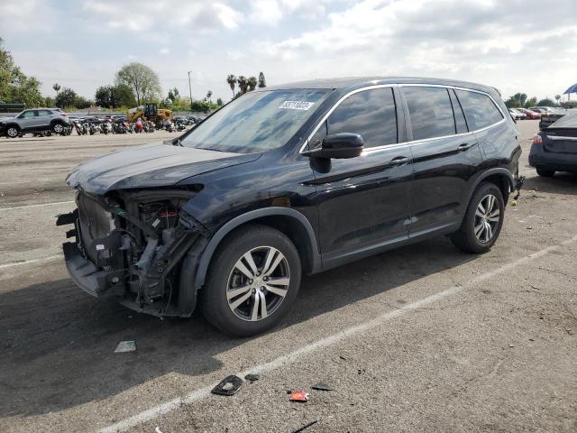 HONDA PILOT EXL 2017 with VIN 5FNYF5H52HB004658 - Photo from auction