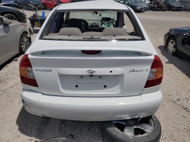 Photo 6 from auction – 2001 HYUNDAI ACCENT GL with VIN KMHCG45C71U169795