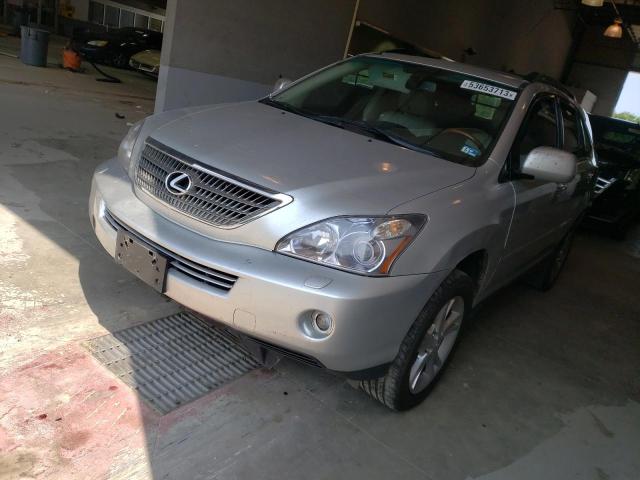 LEXUS RX 400H 2008 with VIN JTJHW31U682852449 - Photo from auction