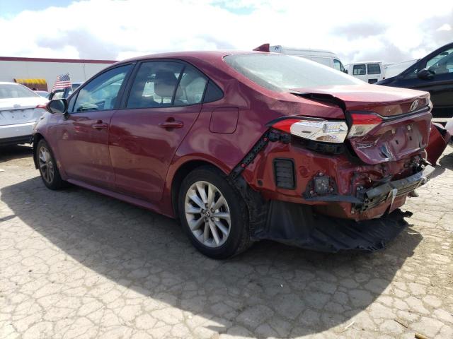 Photo 2 from auction – 2022 TOYOTA COROLLA LE with VIN 5YFVPMAE0NP292782