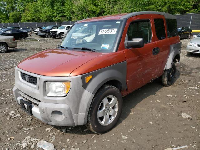 HONDA ELEMENT EX 2004 with VIN 5J6YH28664L015357 - Photo from auction