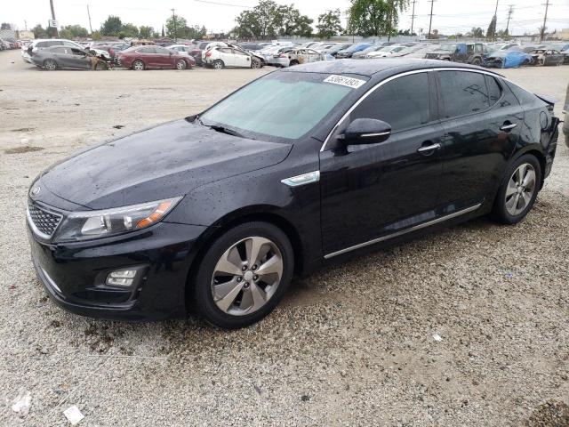 KIA OPTIMA HYB 2016 with VIN KNAGN4ADXG5098523 - Photo from auction