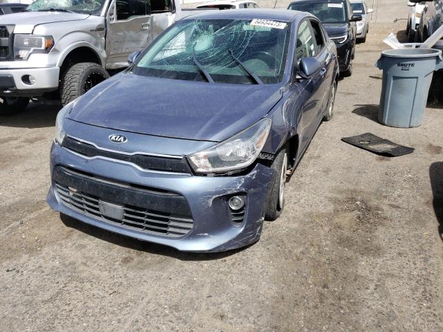 KIA RIO EX 2018 with VIN 3KPA34ABXJE066101 - Photo from auction