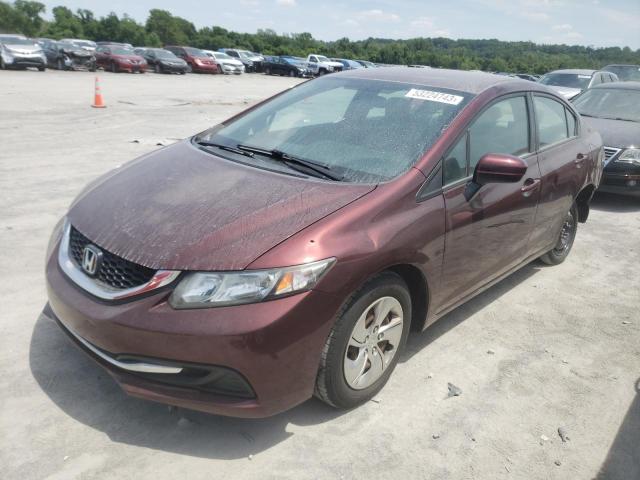 HONDA CIVIC LX 2015 with VIN 19XFB2F53FE073088 - Photo from auction