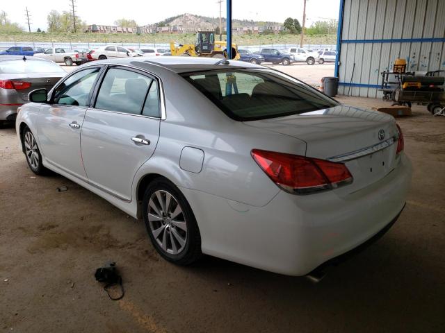Photo 2 from auction – 2012 TOYOTA AVALON BAS with VIN 4T1BK3DB9CU466129
