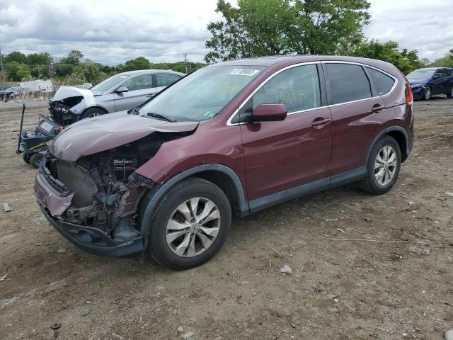 HONDA CR-V EX 2012 with VIN 5J6RM4H52CL044615 - Photo from auction