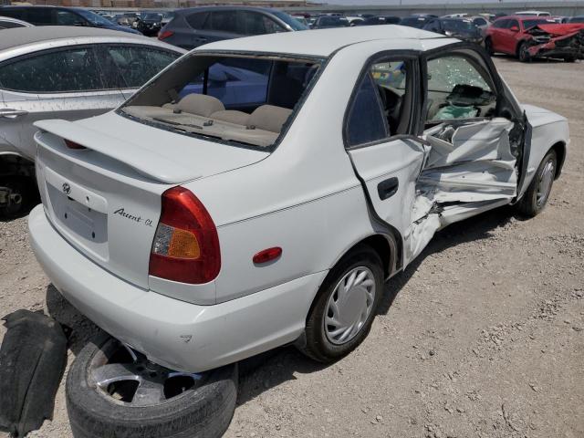 Photo 3 from auction – 2001 HYUNDAI ACCENT GL with VIN KMHCG45C71U169795