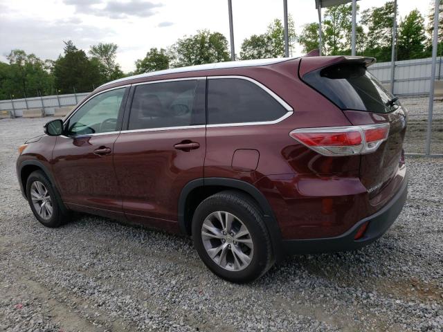 Фото 2 с аукциона – 2015 TOYOTA HIGHLANDER с VIN 5TDJKRFH4FS075645
