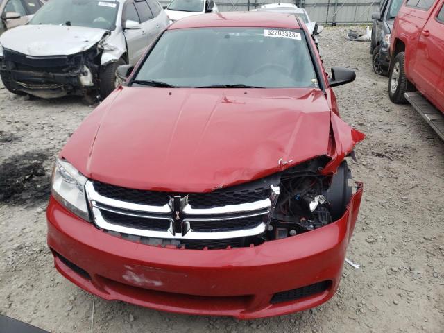 Photo 5 from auction – 2014 DODGE AVENGER SE with VIN 1C3CDZAG6EN184490