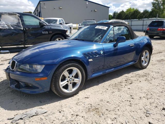 BMW Z3 2.5 2001 with VIN WBACN33451LK45064 - Photo from auction