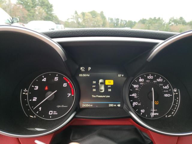 Photo 9 from auction – 2019 ALFA ROMEO GIULIA TI with VIN ZARFANBN5K7608819