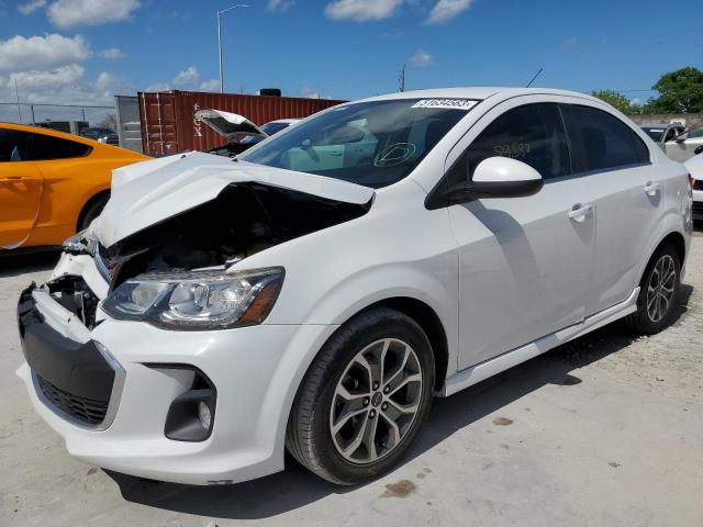 CHEVROLET SONIC LT 2018 with VIN 1G1JD5SH5J4100168 - Photo from auction