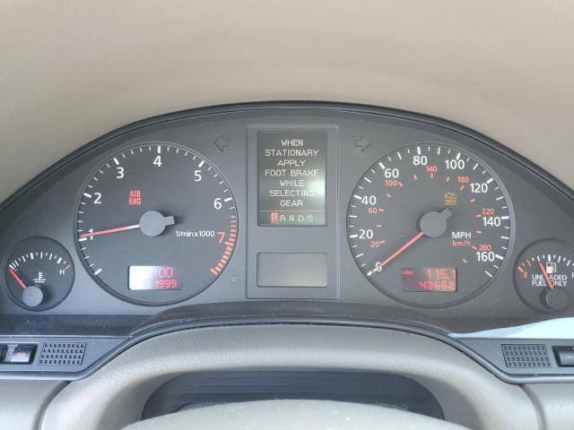 Photo 9 from auction – 2003 AUDI A8 L QUATT with VIN WAUML44D33N001094