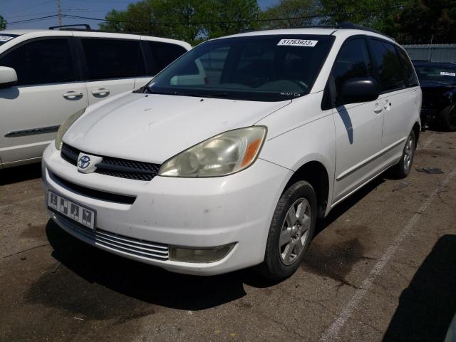 TOYOTA SIENNA CE 2005 with VIN 5TDZA23C95S245910 - Photo from auction