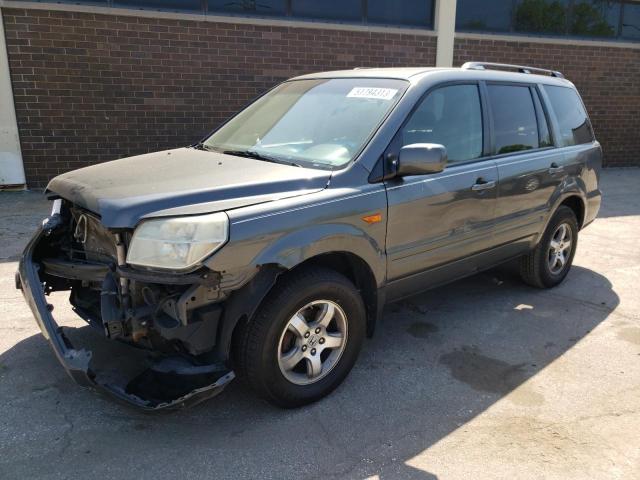 HONDA PILOT EXL 2007 with VIN 5FNYF18717B012615 - Photo from auction